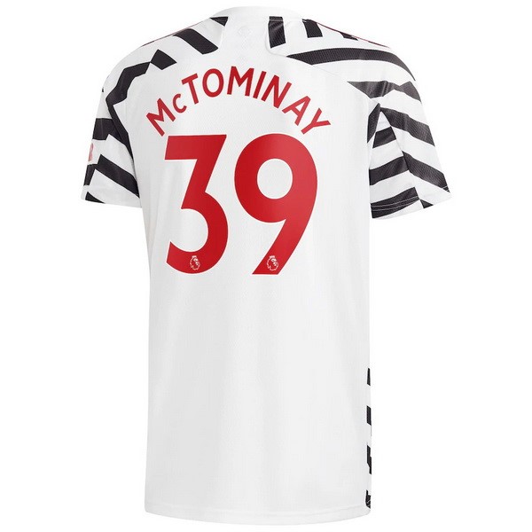 Camiseta Manchester United NO.39 McTominay 3ª Kit 2020 2021 Blanco